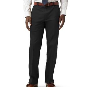 Dockers Signature D2 Iron Free Straight Fit Flat Front with Stretch | Black